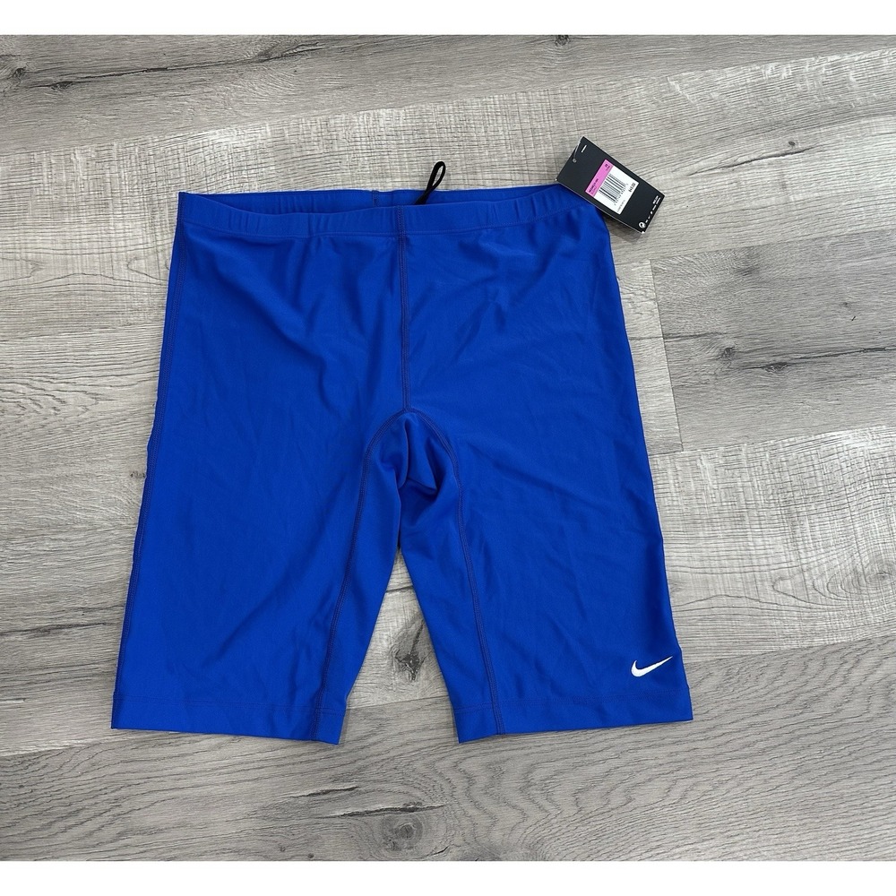 NIKE PERFORMANCE SWIMWEAR BLUE NESS8110- 494 SIZE 38 NWT
